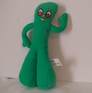 Gumby green plush 2000 stuffed animal Nanco toy
